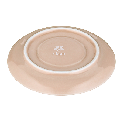 RISE BASE блюдце 145 мм розовое